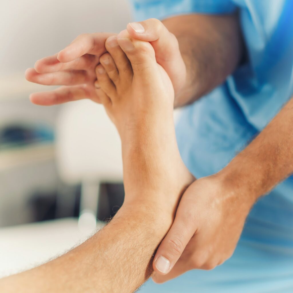 Chiropractic Foot Adjustment
